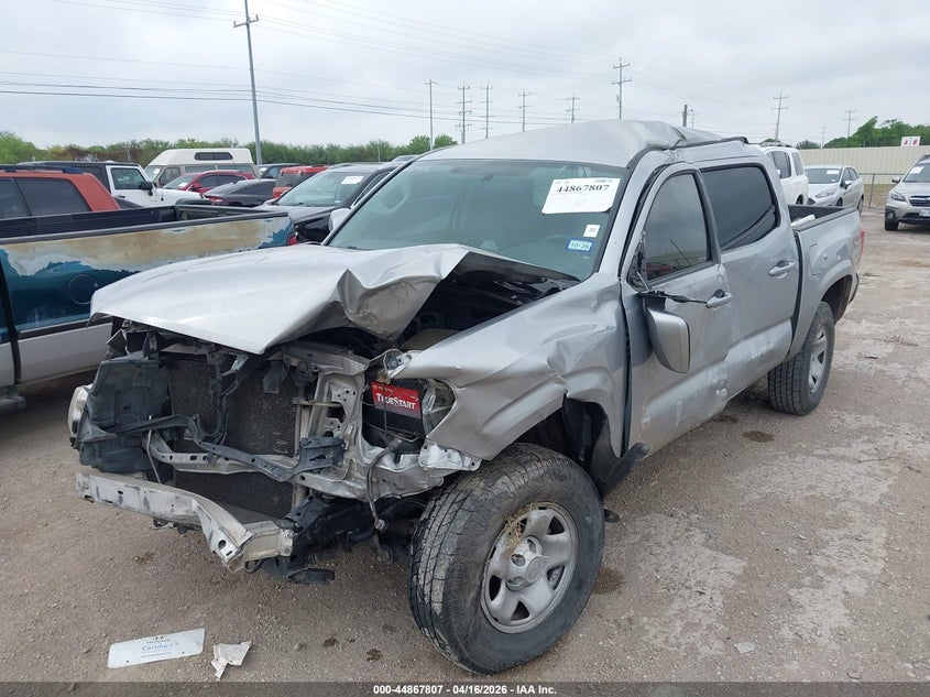 2016 Toyota Tacoma VIN 5TFAX5GN1GX054391 IAAI salvage auction — ROLLOVER, Wait Title, sold $3,800 on 2026-07-13 (photo 6)