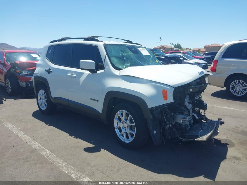 2019 Jeep Renegade VIN ZACNJABB4KPK86288 IAAI salvage auction — LEFT FRONT, Wait Title, sold $425 on 2026-07-07 (photo 1)