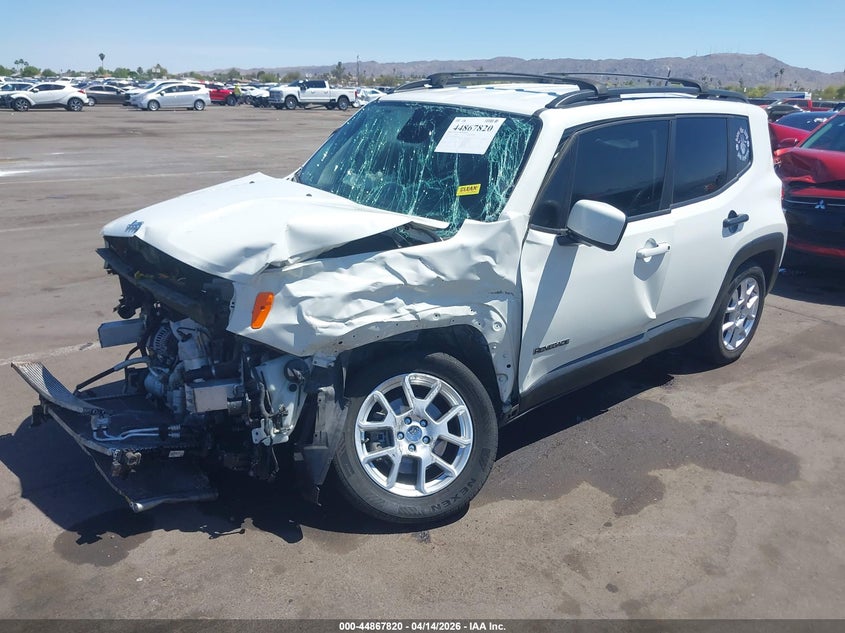 2019 Jeep Renegade VIN ZACNJABB4KPK86288 IAAI salvage auction — LEFT FRONT, Wait Title, sold $425 on 2026-07-07 (photo 2)