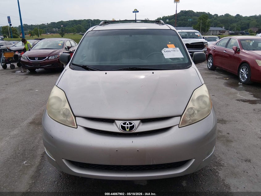 2006 Toyota Sienna VIN 5TDZA22C06S492154 IAAI salvage auction — UNKNOWN, Salvage (Missouri), sold $1,100 on 2026-07-14 (photo 6)