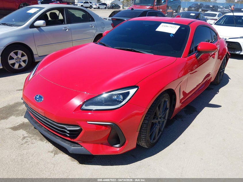 2024 Subaru Brz VIN JF1ZDBE11R8704141 IAAI salvage auction — REAR END, Salvage Title, sold $9,500 on 2026-08-02 (photo 2)