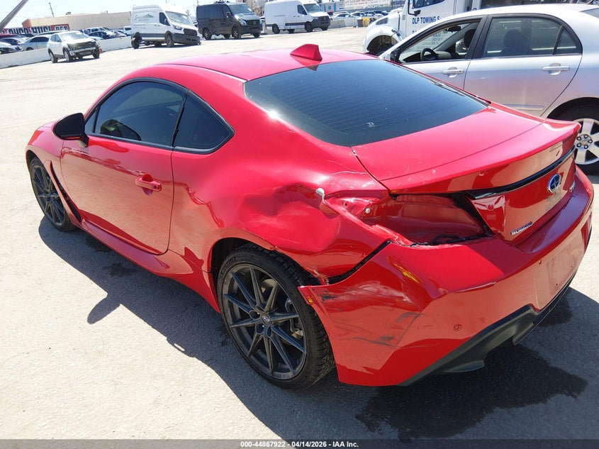 2024 Subaru Brz VIN JF1ZDBE11R8704141 IAAI salvage auction — REAR END, Salvage Title, sold $9,500 on 2026-08-02 (photo 3)