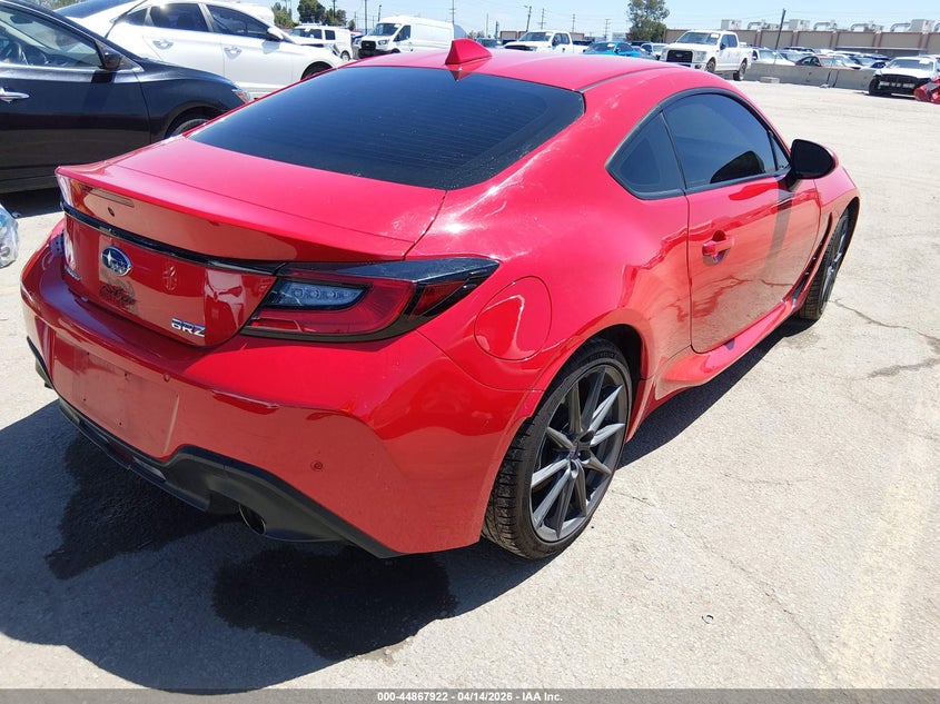 2024 Subaru Brz VIN JF1ZDBE11R8704141 IAAI salvage auction — REAR END, Salvage Title, sold $9,500 on 2026-08-02 (photo 4)