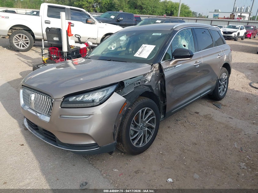 2021 Lincoln Corsair VIN 5LMCJ1C95MUL27866 IAAI salvage auction — LEFT & RIGHT, Original (Texas), sold $3,550 on 2026-07-09 (photo 2)