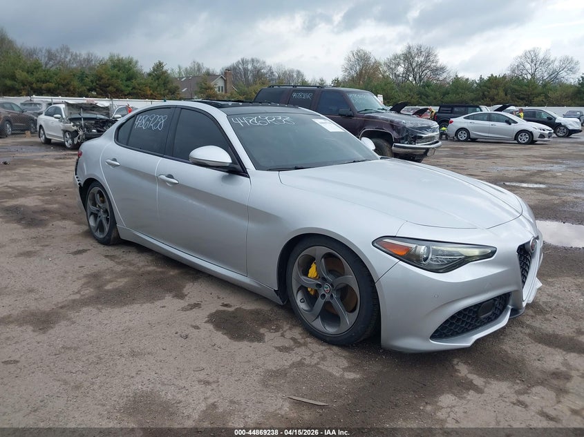 2017 Alfa romeo Giulia VIN ZARFAEEN9H7554655 IAAI salvage auction — HAIL, Wait Title, sold $1,150 on 2026-07-28 (photo 1)