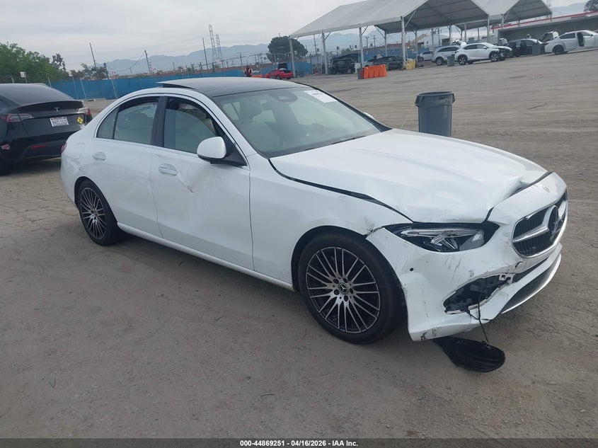 2024 Mercedes-benz C-klasse VIN W1KAF4HB3RR165958 — IAAI salvage auction photo