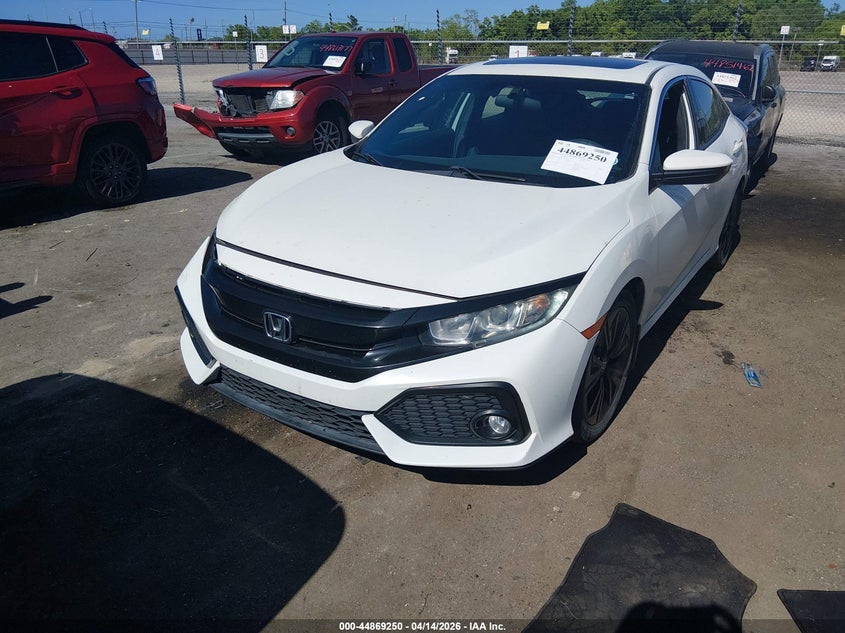 2018 Honda Civic VIN SHHFK7H59JU229940 IAAI salvage auction — RIGHT SIDE, Wait Title, sold $4,050 on 2026-07-29 (photo 2)
