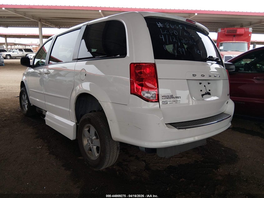 2012 Dodge Grand caravan VIN 2C4RDGCG8CR406499 IAAI salvage auction — LEFT & RIGHT, Salvage (Arizona), sold $400 on 2026-07-23 (photo 3)