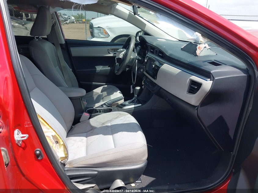 2016 Toyota Corolla VIN 5YFBURHE3GP459802 IAAI salvage auction — FRONT END, Original (Texas), sold $2,225 on 2026-07-28 (photo 5)