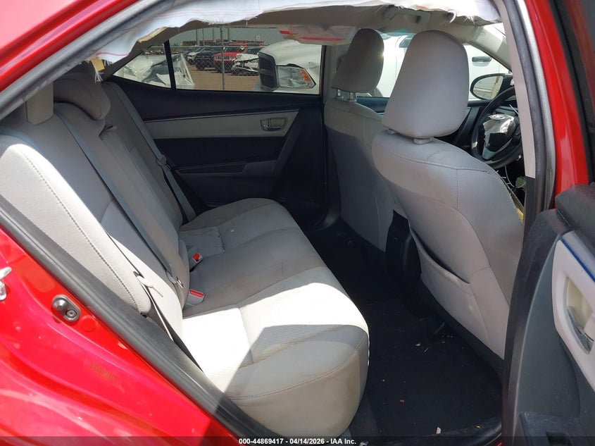 2016 Toyota Corolla VIN 5YFBURHE3GP459802 IAAI salvage auction — FRONT END, Original (Texas), sold $2,225 on 2026-07-28 (photo 8)