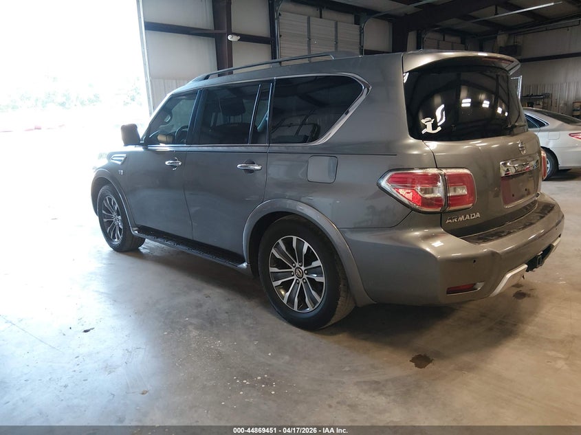 2017 Nissan Armada VIN JN8AY2ND9H9001261 IAAI salvage auction — RIGHT FRONT, Original (Texas), sold $3,275 on 2026-07-06 (photo 3)