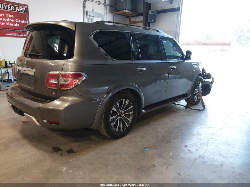 2017 Nissan Armada VIN JN8AY2ND9H9001261 IAAI salvage auction — RIGHT FRONT, Original (Texas), sold $3,275 on 2026-07-06 (photo 4)