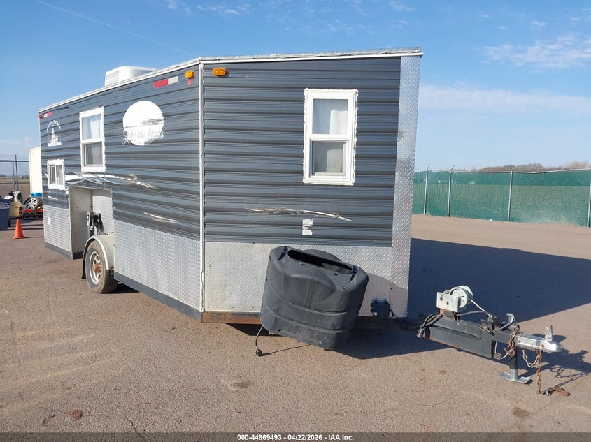 2012 Ice castle Lake of the woods 8x VIN 5TJBE2315CM004056 IAAI salvage auction — HAIL, Regular (South Dakota), sold $6,900 on 2026-07-14 (photo 1)
