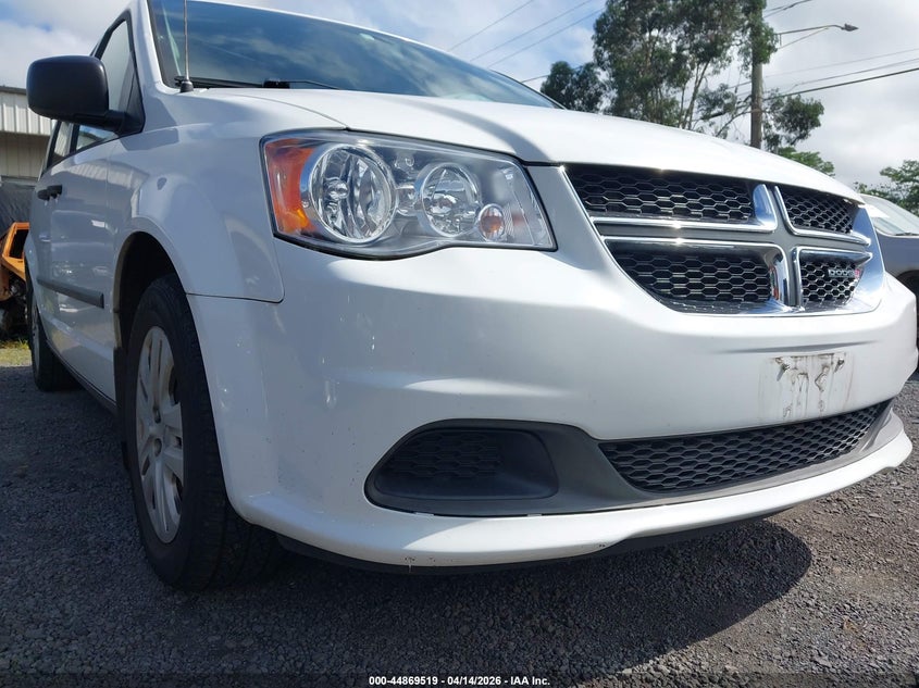 2014 Dodge Caravan VIN 2C4RDGBG7ER250539 IAAI salvage auction — FRONT END, Clear (Hawaii), sold $2,900 on 2026-08-04 (photo 6)