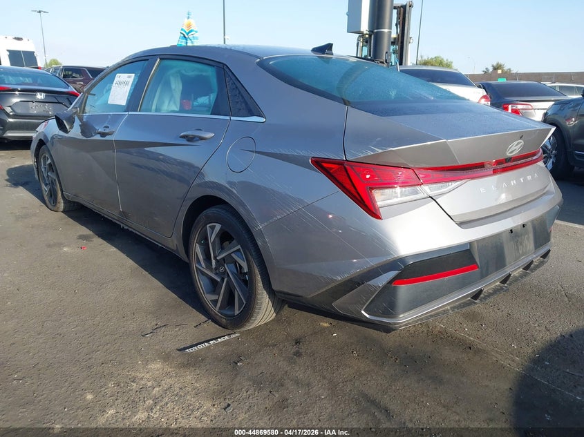 2024 Hyundai Elantra VIN KMHLS4DG6RU833213 IAAI salvage auction — ALL OVER, Salvage Title, sold $25 on 2026-07-24 (photo 3)