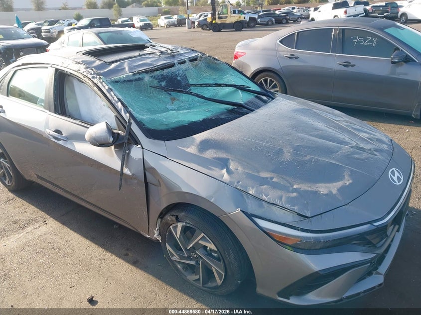 2024 Hyundai Elantra VIN KMHLS4DG6RU833213 IAAI salvage auction — ALL OVER, Salvage Title, sold $25 on 2026-07-24 (photo 6)