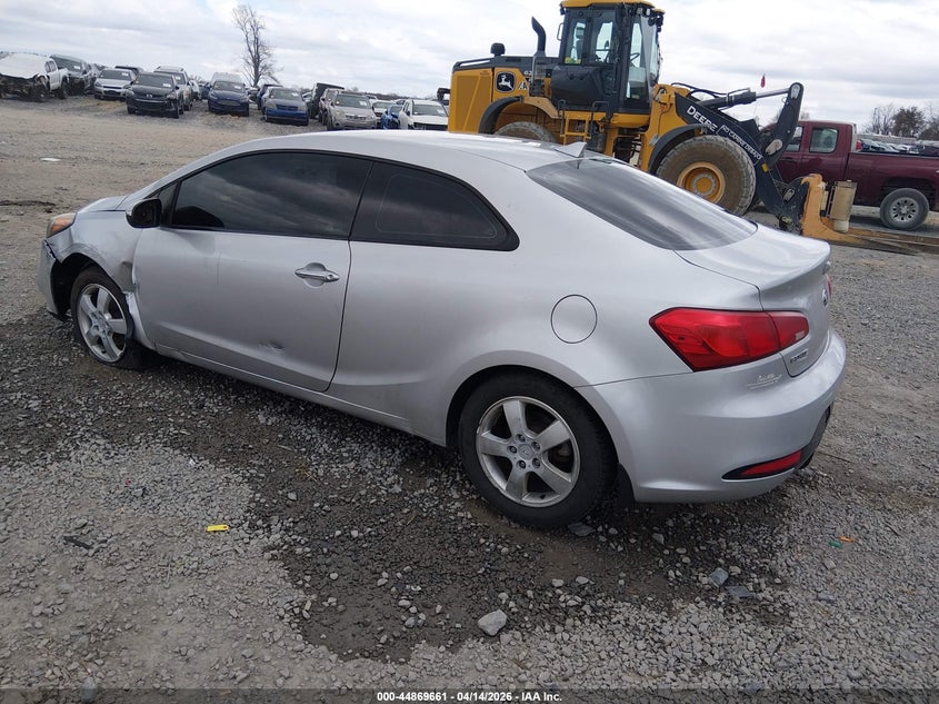 2016 Kia Forte VIN KNAFX6A87G5631707 IAAI salvage auction — LEFT SIDE, Wait Title, sold $100 on 2026-07-22 (photo 3)