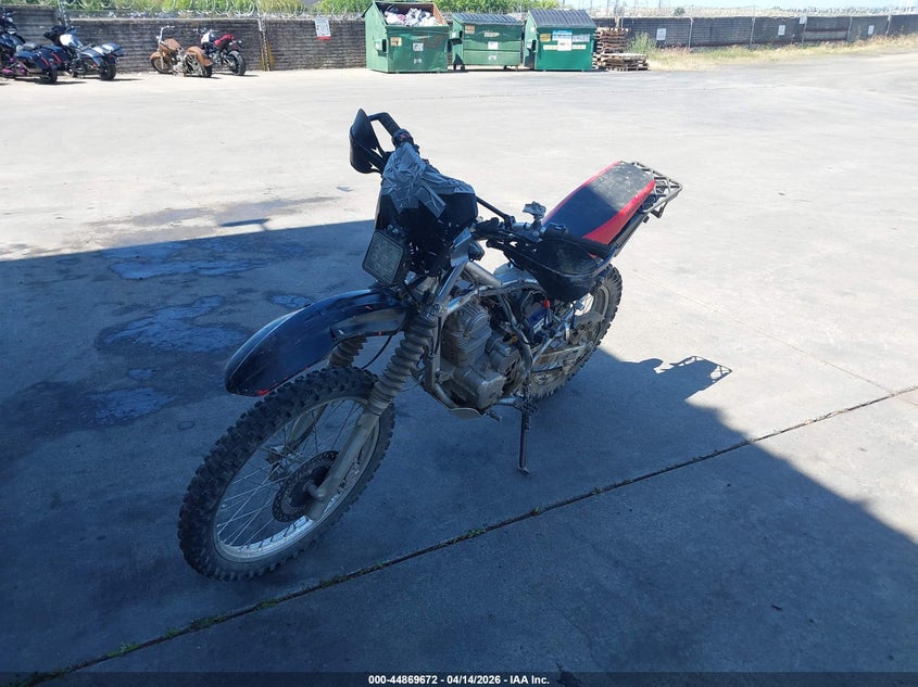 2008 Honda Crf230 VIN JH2MD371X8K002481 IAAI salvage auction — THEFT, Salvage (California), sold $250 on 2026-07-29 (photo 2)