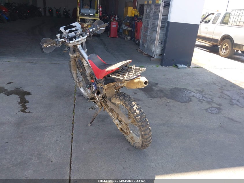 2008 Honda Crf230 VIN JH2MD371X8K002481 IAAI salvage auction — THEFT, Salvage (California), sold $250 on 2026-07-29 (photo 3)