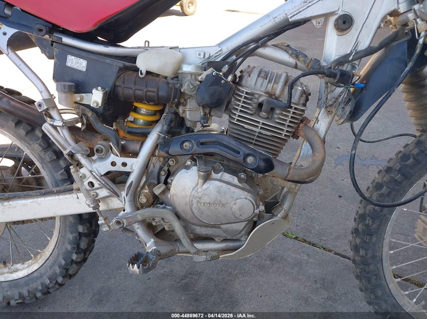 2008 Honda Crf230 VIN JH2MD371X8K002481 IAAI salvage auction — THEFT, Salvage (California), sold $250 on 2026-07-29 (photo 8)
