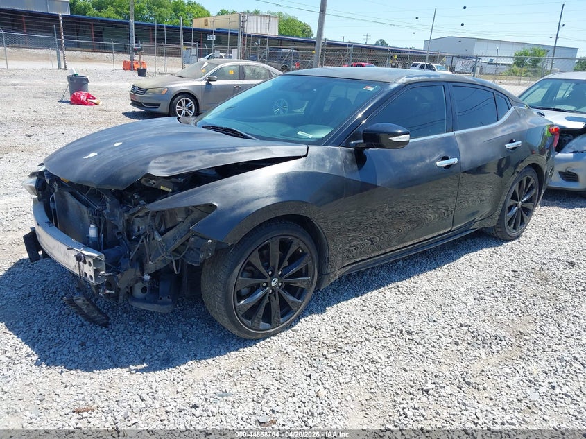 2017 Nissan Maxima VIN 1N4AA6AP9HC416340 IAAI salvage auction — FRONT END, Clear (Tennessee), sold $1,700 on 2026-08-03 (photo 2)
