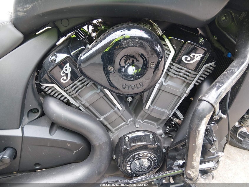 2025 Indian motorcycle co. Pursuit VIN 56KLDDSSXS3438494 IAAI salvage auction — SIDE, Salvage (New Mexico), sold $8,350 on 2026-07-22 (photo 8)