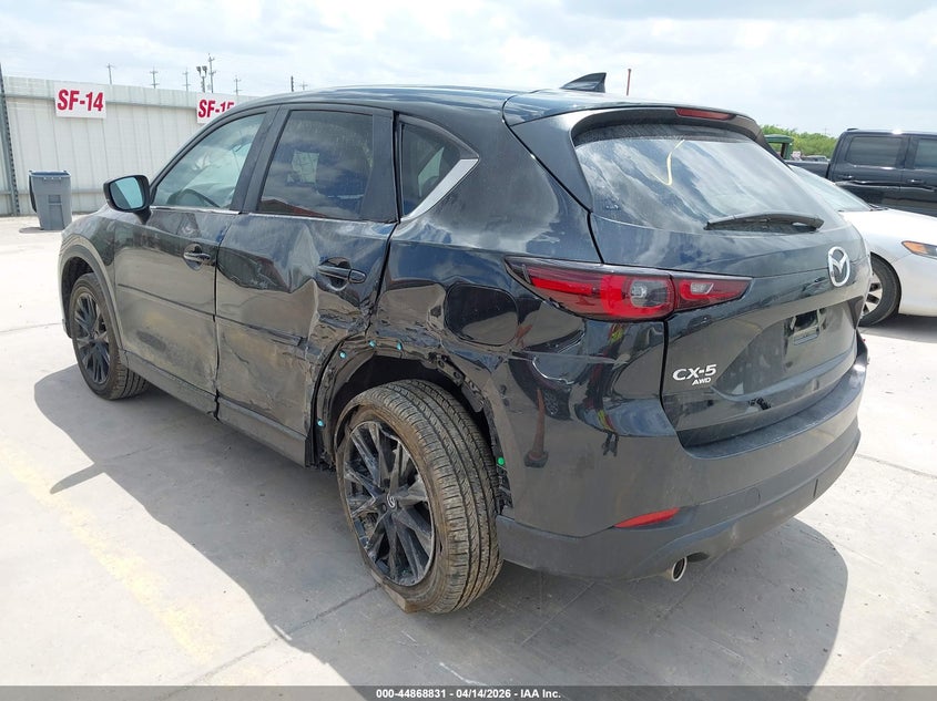 2025 Mazda Cx-5 VIN JM3KFBCM3S0750116 IAAI salvage auction — LEFT SIDE, Salvage (Texas), sold $10,400 on 2026-07-13 (photo 3)