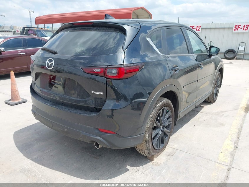 2025 Mazda Cx-5 VIN JM3KFBCM3S0750116 IAAI salvage auction — LEFT SIDE, Salvage (Texas), sold $10,400 on 2026-07-13 (photo 4)