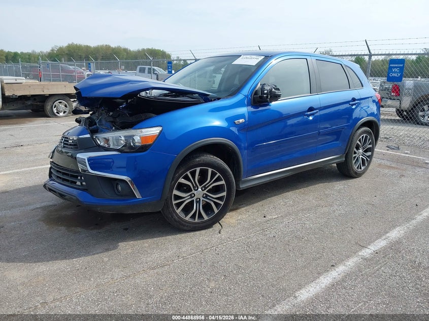 2016 Mitsubishi Outlander VIN JA4AP3AU9GZ023750 IAAI salvage auction — FRONT END, Wait Title, sold $850 on 2026-07-19 (photo 2)