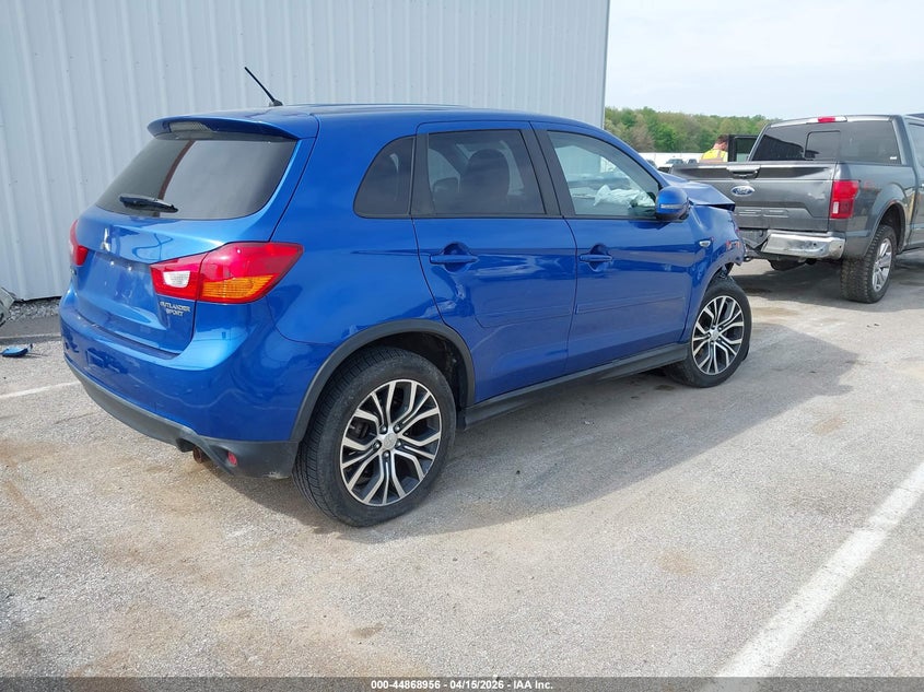 2016 Mitsubishi Outlander VIN JA4AP3AU9GZ023750 IAAI salvage auction — FRONT END, Wait Title, sold $850 on 2026-07-19 (photo 4)