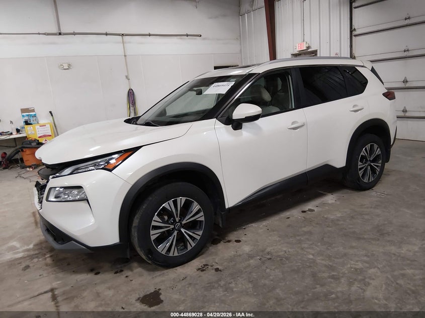2022 Nissan Rogue VIN JN8BT3BB2NW337505 IAAI salvage auction — FRONT END, Salvage (Iowa), sold $6,475 on 2026-07-14 (photo 2)