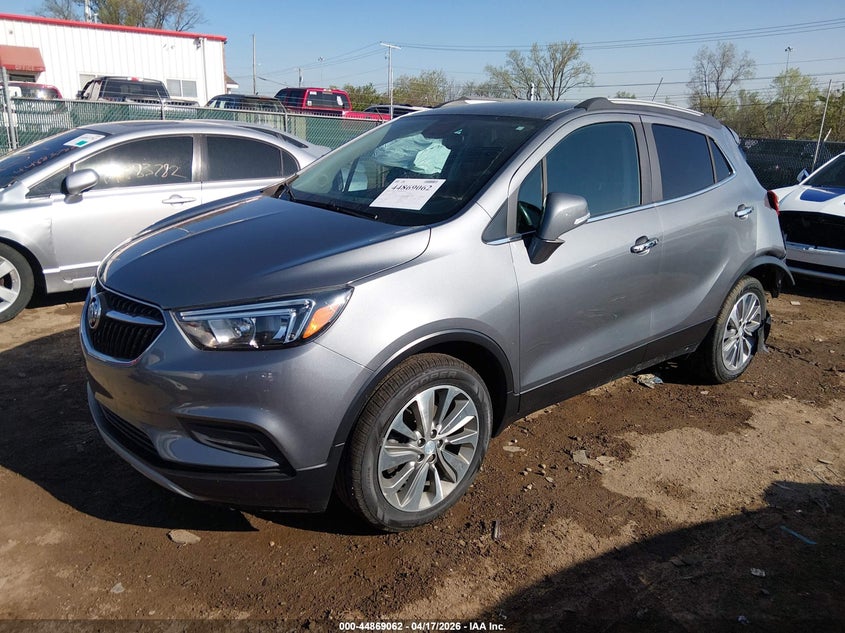 2019 Buick Encore VIN KL4CJASB9KB961499 IAAI salvage auction — REAR END, Salvage Title, sold $1,950 on 2026-07-22 (photo 2)