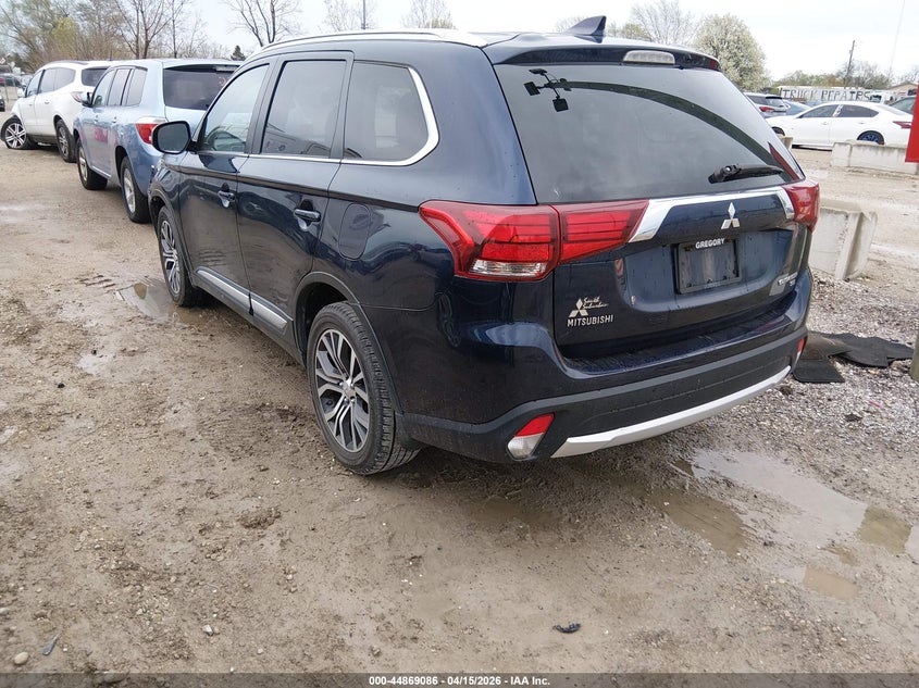 2017 Mitsubishi Outlander VIN JA4AZ3A36HZ030142 IAAI salvage auction — RIGHT FRONT, Wait Title, sold $2,850 on 2026-07-14 (photo 3)