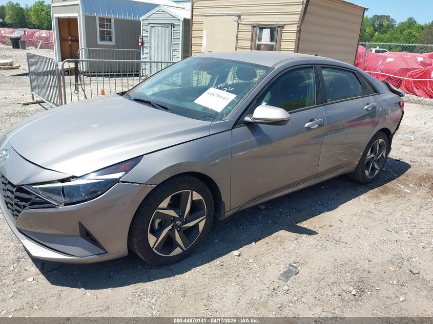 2023 Hyundai Elantra VIN KMHLS4AG5PU566129 IAAI salvage auction — REAR END, Salvage (Georgia), sold $4,850 on 2026-07-31 (photo 2)
