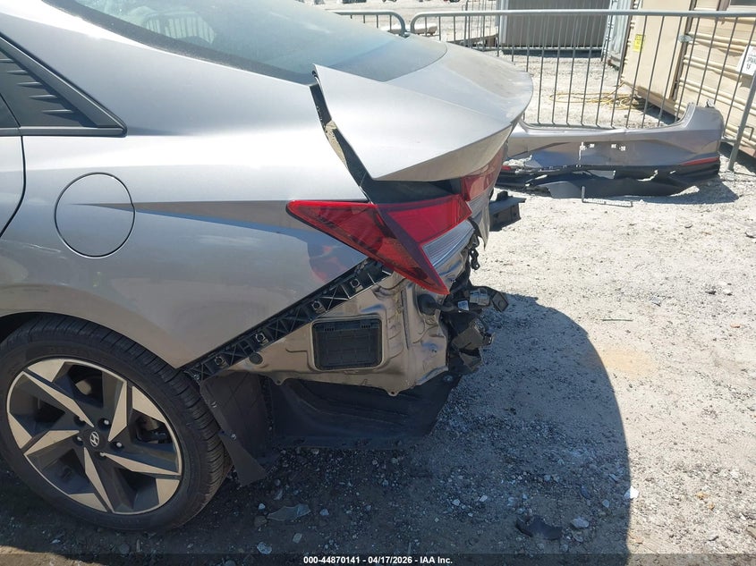 2023 Hyundai Elantra VIN KMHLS4AG5PU566129 IAAI salvage auction — REAR END, Salvage (Georgia), sold $4,850 on 2026-07-31 (photo 6)