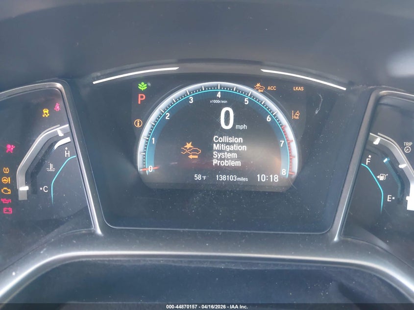 2019 Honda Civic VIN SHHFK7H68KU200682 IAAI salvage auction — FRONT END, Wait Title, sold $4,350 on 2026-07-15 (photo 7)