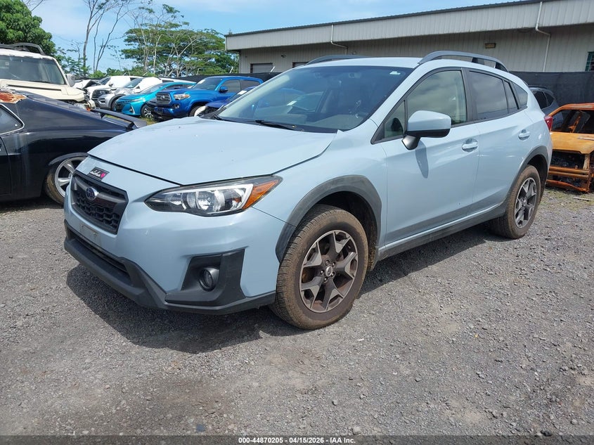 2018 Subaru Xv VIN JF2GTADCXJH220749 IAAI salvage auction — SIDE, Wait Title, sold $825 on 2026-07-14 (photo 2)