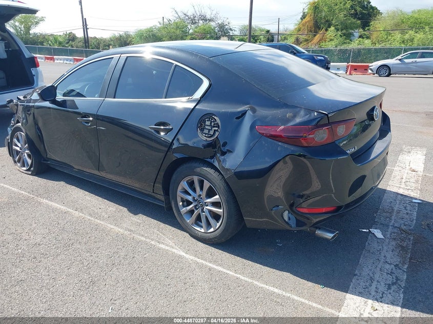 2020 Mazda 3 VIN 3MZBPABL9LM134733 IAAI salvage auction — LEFT FRONT, Salvage Title, sold $125 on 2026-07-22 (photo 3)