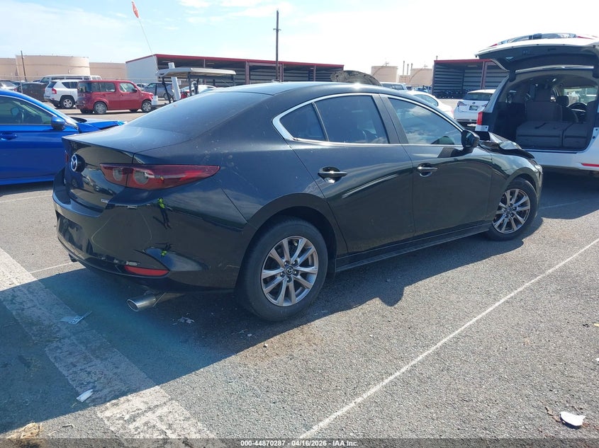 2020 Mazda 3 VIN 3MZBPABL9LM134733 IAAI salvage auction — LEFT FRONT, Salvage Title, sold $125 on 2026-07-22 (photo 4)