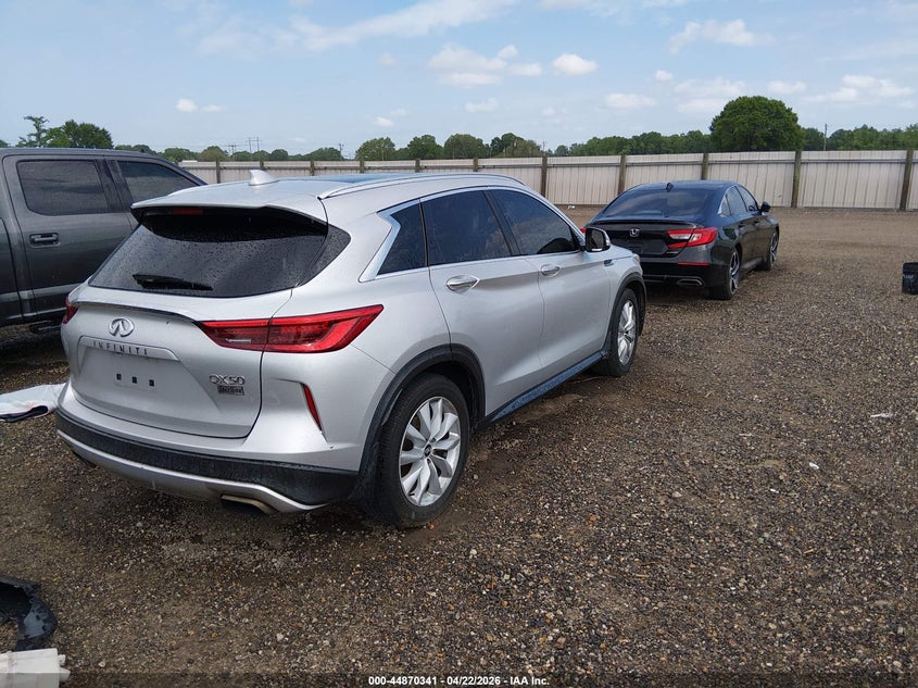 2019 Infiniti Qx50 VIN 3PCAJ5M19KF126377 IAAI salvage auction — FRONT END, Salvage Title, sold $2,100 on 2026-07-18 (photo 4)