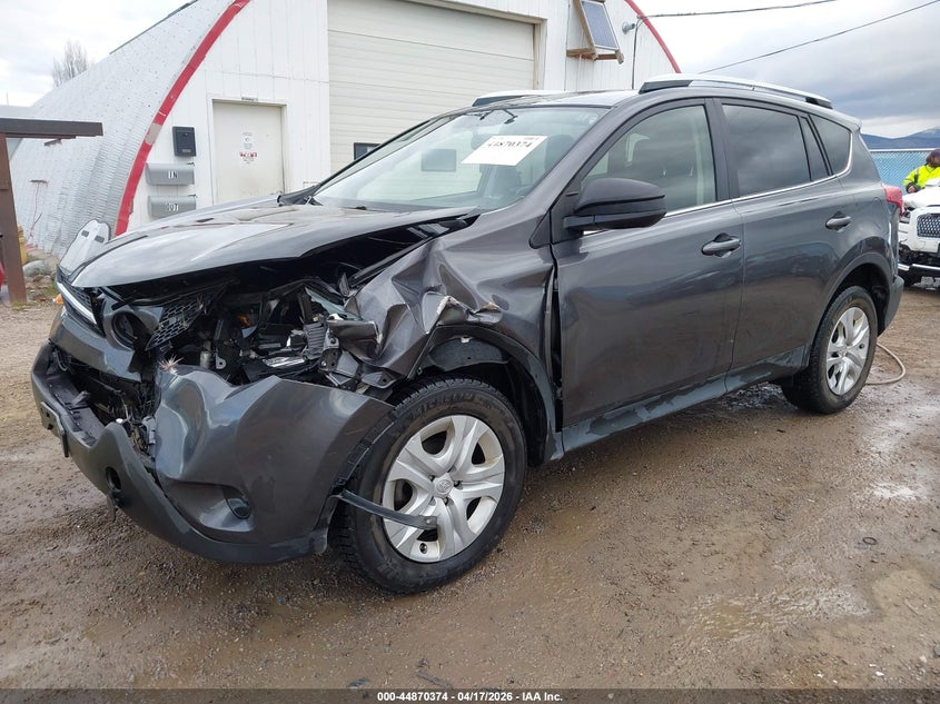 2014 Toyota Rav 4 VIN JTMBFREV6EJ006726 IAAI salvage auction — FRONT END, Salvage (Montana), sold $3,300 on 2026-07-08 (photo 2)
