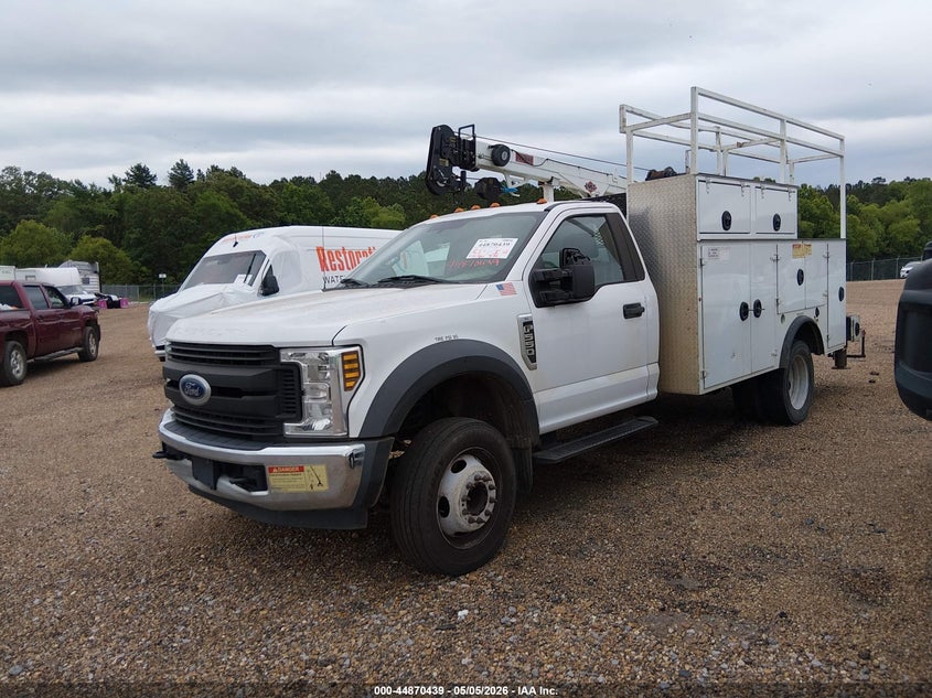 2019 Ford VIN 1FDUF5GY5KDA01449 IAAI salvage auction — FRONT END, Clear (Louisiana), sold $5,100 on 2026-07-29 (photo 2)