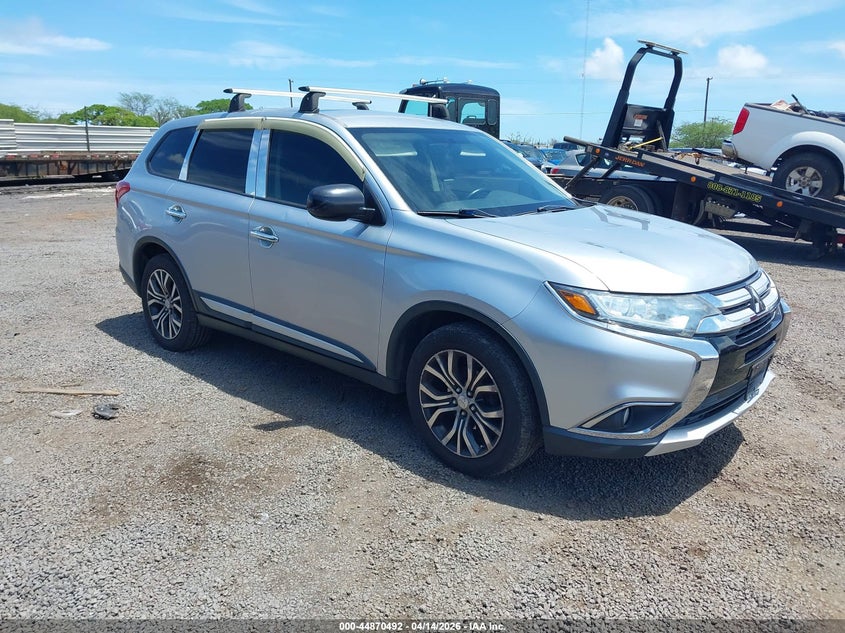 2016 Mitsubishi Outlander VIN JA4AD2A39GZ045337 IAAI salvage auction — WATER/FLOOD, Wait Title, sold $25 on 2026-07-28 (photo 1)