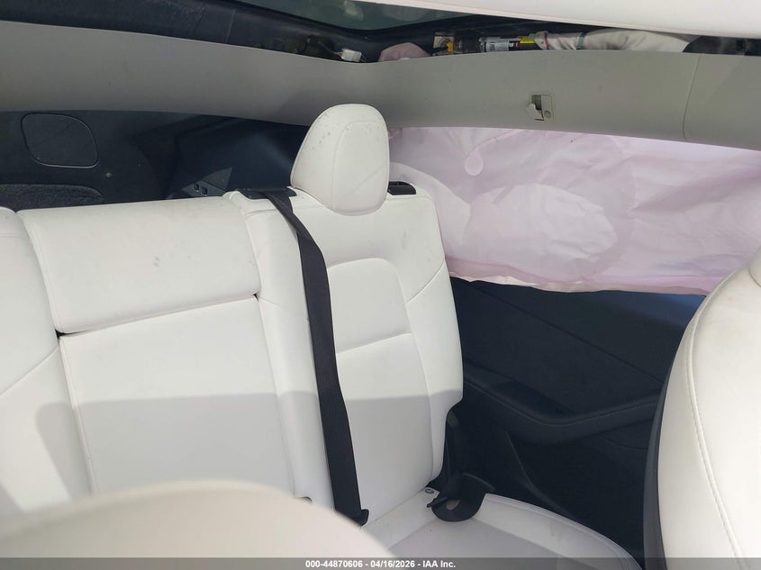 2024 Tesla Model y VIN 7SAYGAEEXRF075122 IAAI salvage auction — FRONT & REAR, Salvage (Texas), sold $50 on 2026-07-30 (photo 8)