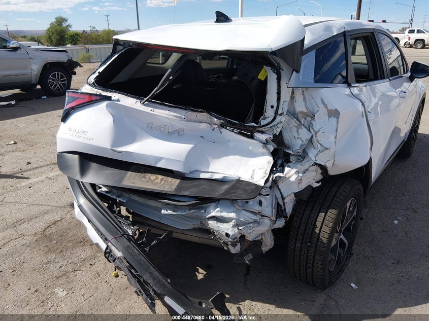 2023 Kia Sportage VIN 5XYK33AF6PG133354 IAAI salvage auction — RIGHT FRONT, Salvage (New Mexico), sold $4,250 on 2026-07-06 (photo 6)