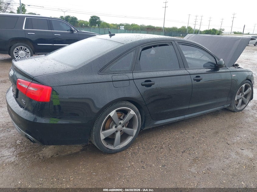 2014 Audi A6 VIN WAUHGAFC2EN151936 IAAI salvage auction — FRONT END, Salvage (Texas), sold $500 on 2026-07-29 (photo 4)