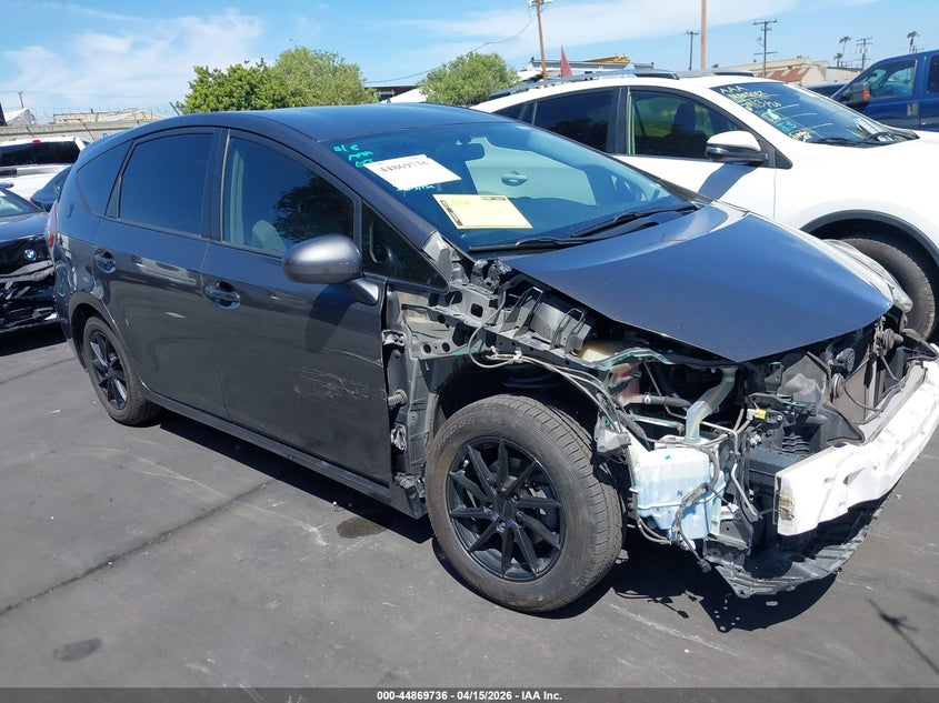 2015 Toyota Prius v VIN JTDZN3EU6FJ020651 IAAI salvage auction — FRONT END, Salvage Title, sold $2,000 on 2026-07-12 (photo 1)