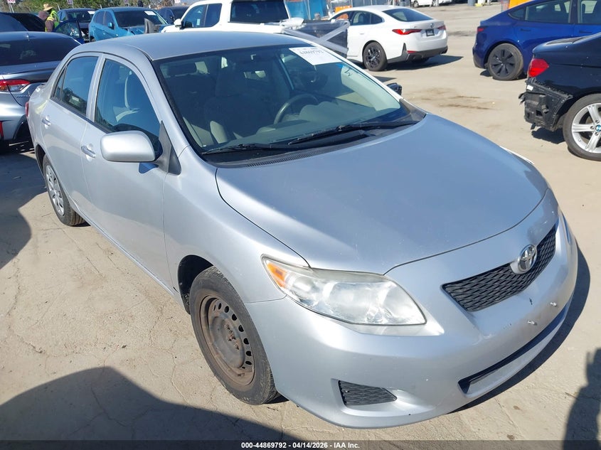 2010 Toyota Corolla VIN JTDBU4EEXAJ068312 IAAI salvage auction — SIDE, Salvage (California), sold $800 on 2026-07-22 (photo 1)