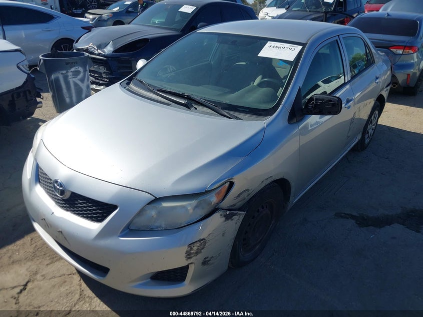 2010 Toyota Corolla VIN JTDBU4EEXAJ068312 IAAI salvage auction — SIDE, Salvage (California), sold $800 on 2026-07-22 (photo 2)