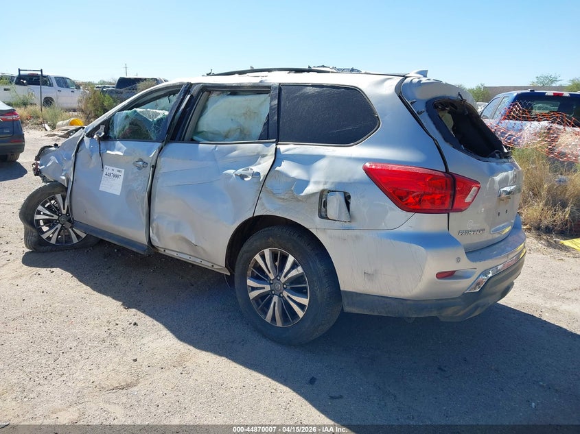2020 Nissan Pathfinder VIN 5N1DR2CN3LC596214 IAAI salvage auction — ALL OVER, Wait Title, sold $375 on 2026-07-09 (photo 3)